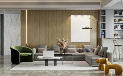 How Accent Walls Transform Living Spaces